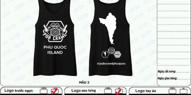 - Produce uniforms for the Q-Hao Hostel in Phu Quoc Island