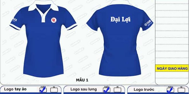 - YAMAHA uniforms - Japan company has a lot of dealers in Vietnam