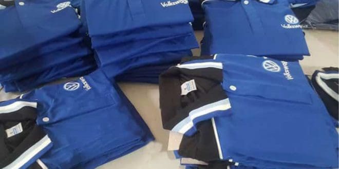 - The GERMAN Volkswagen Group - Delivery uniforms T-shirts