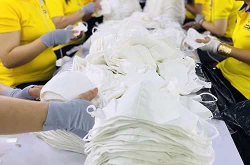 - PRODUCING ANTIBACTERIAL CLOTH MASKS FOR EXPORT TO BELGIUM