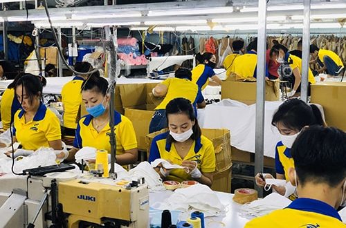- PRODUCING ANTIBACTERIAL CLOTH MASKS FOR EXPORT TO GERMANY