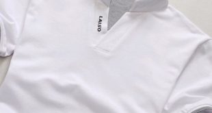 - T-shirt with neck stand T45