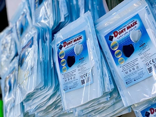 - Continuing to export antibacterial, anti-let masks to Arabic
