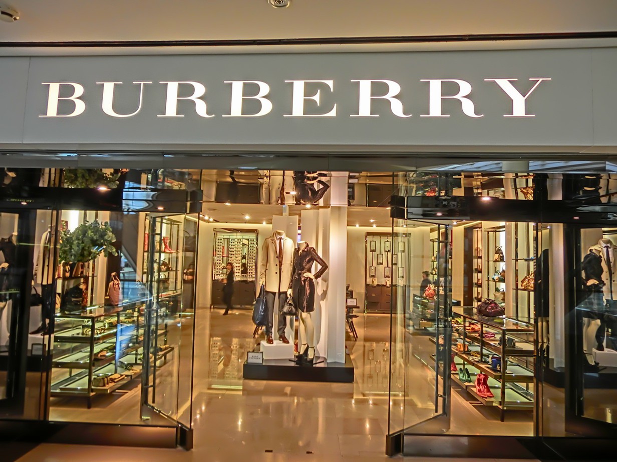 Burberry - You can wear jeans and a shirt or a skirt and a top and look like a million dollars