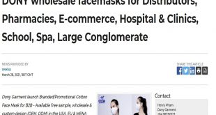 DONY wholesale facemasks for Distributors, Pharmacies, E-commerce, Hospital & Clinics, School, Spa, Large Conglomerate