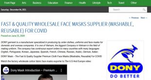 Fast & Quality Wholesale Face Masks Supplier (Washable, Reusable) For COVID