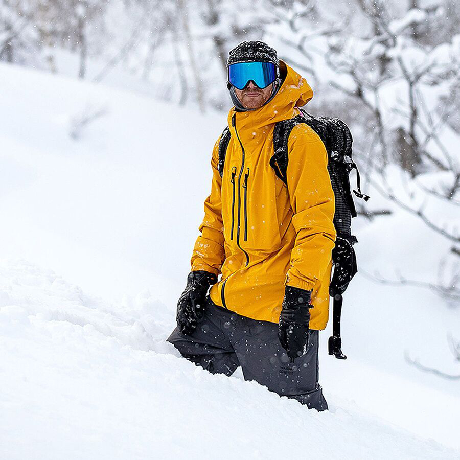 - Outdoor Sports GORETEX3L Hard Shell Men Waterproof Breathable Windproof Lightweight Ski Jackets