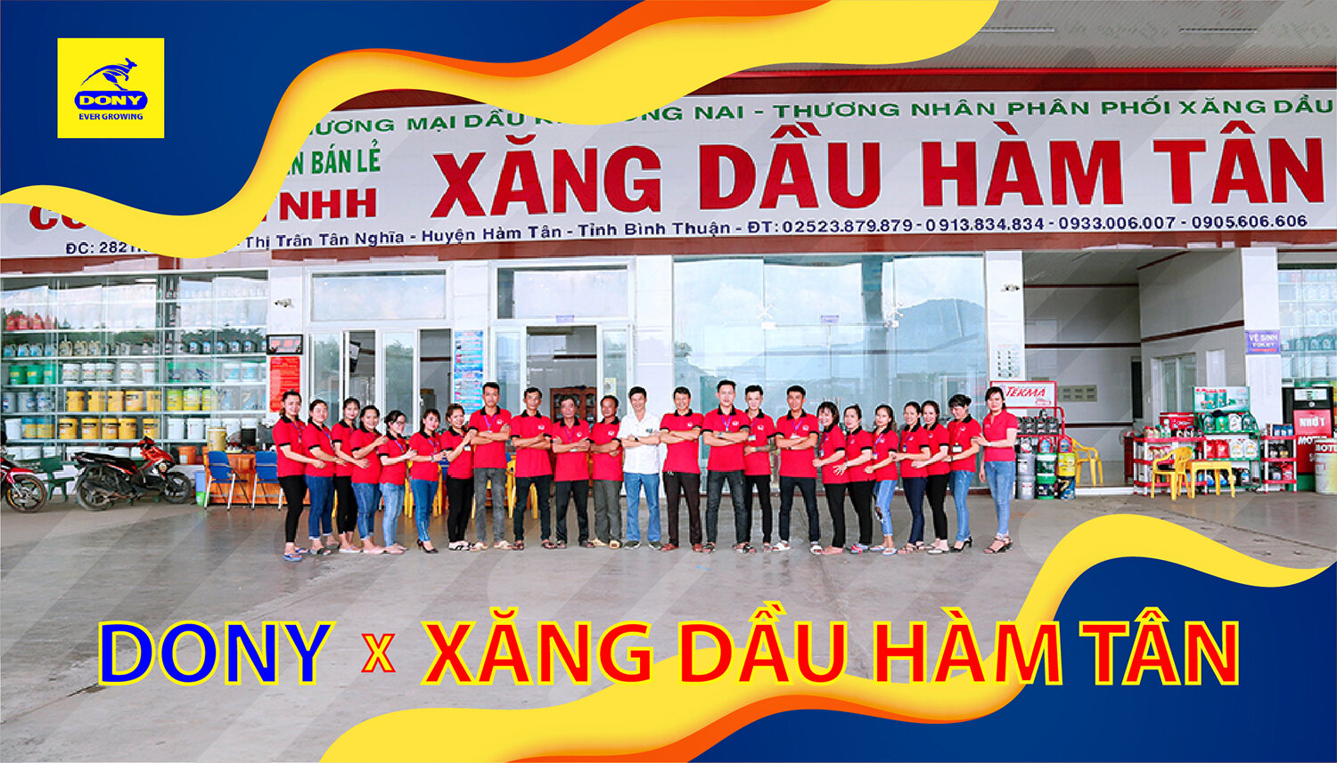 - HAM TAN PETROLEUM CO., LTD, DONY'S LONGTIME CUSTOMERS, CONTINUING TO ORDER UNIFORMS IN 2022