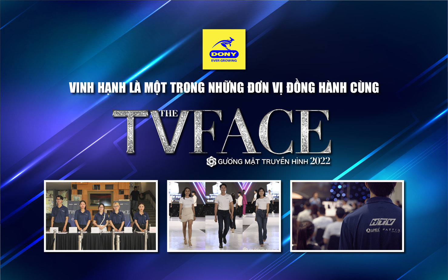 - DONY Is Honored To Be One Of The Companion Units With "The TVFace 2022"