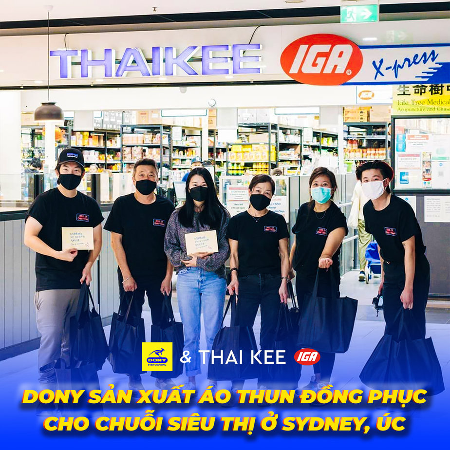 - Manufacturing Uniform T-Shirt For The Largest Supermarket In Sydney's Chinatown, Australia
