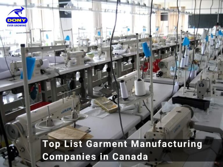 Top 6 Garment Manufacturing Companies in Canada 2023