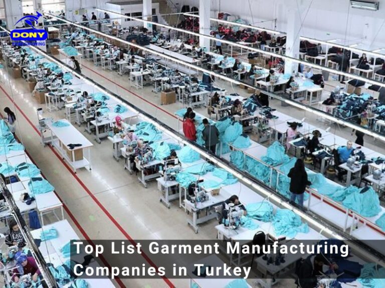 Top 6 Garment Manufacturing Companies in Turkey 2023