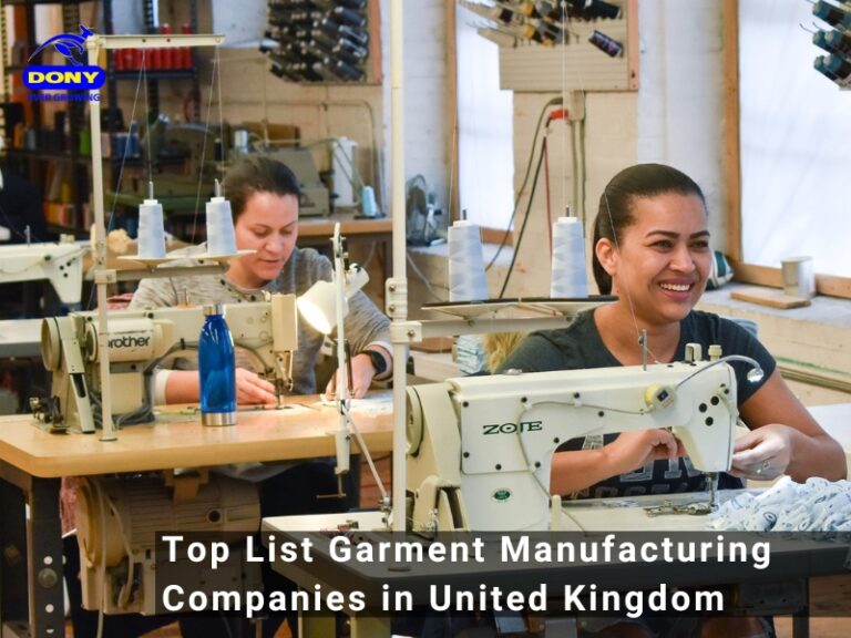Top 6 Garment Manufacturing Companies in the United Kingdom 2023