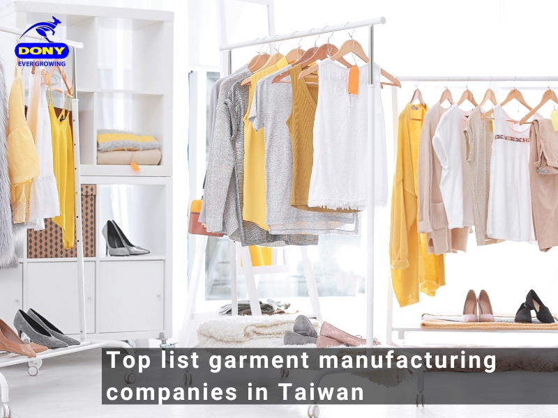 - Top list garment manufacturing companies in Taiwan