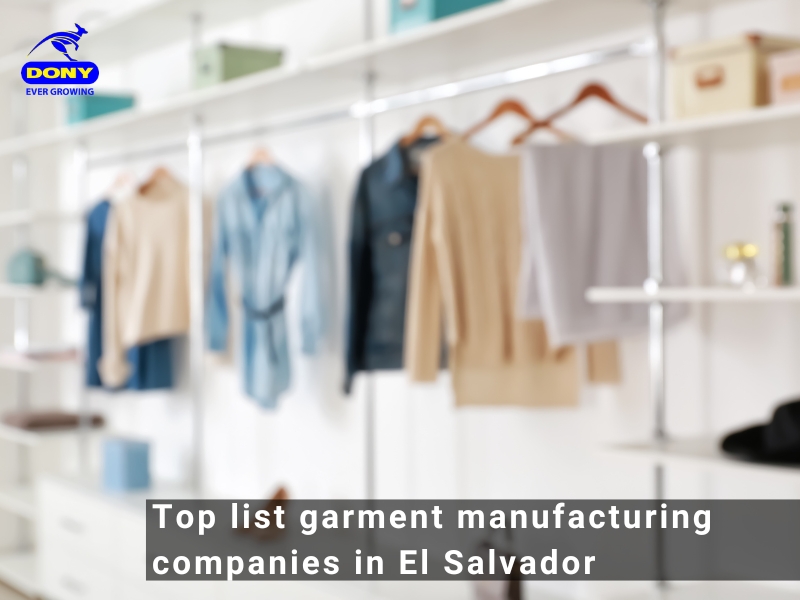 - Top list garment manufacturing companies in El Salvador