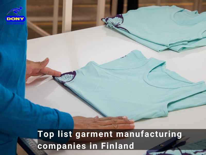- Top list garment manufacturing companies in Finland