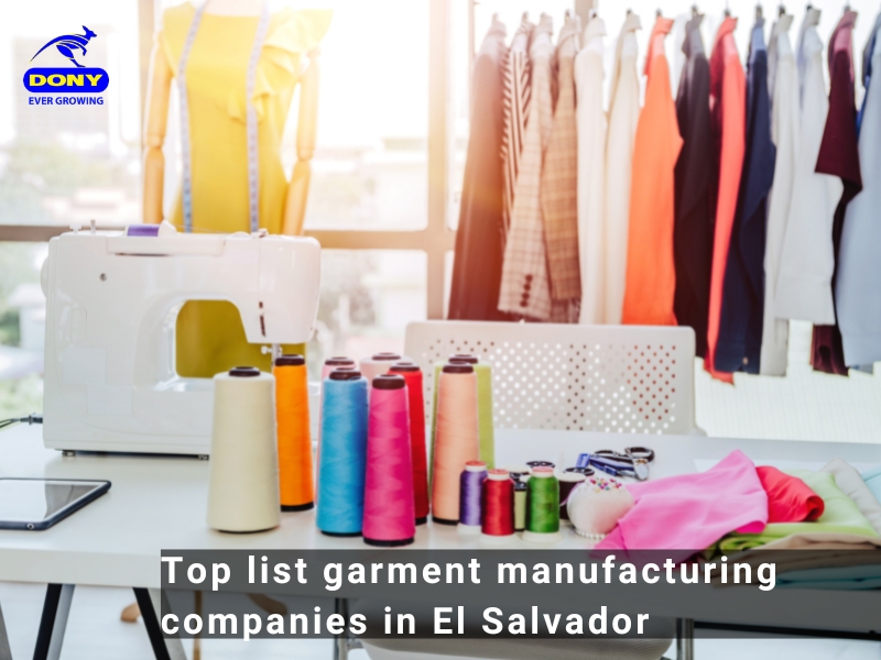 - Top list garment manufacturing companies in El Salvador