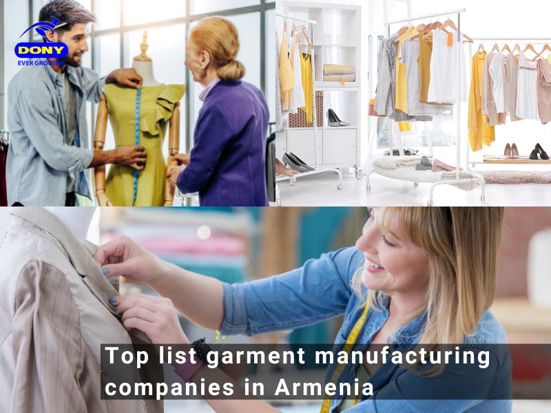 - Top list garment manufacturing companies in Armenia