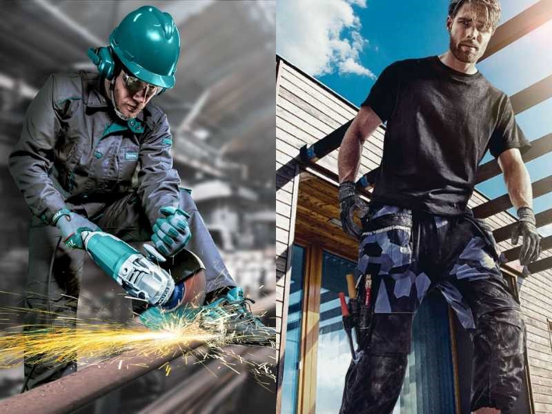 Industrial uniforms that use cool fabrics and can operate in high temperatures are the first choice