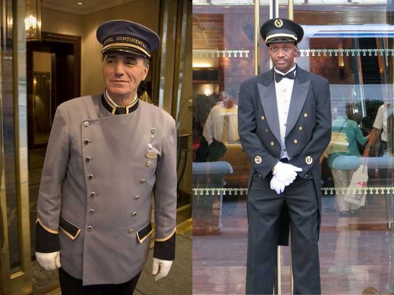 Staff uniform for hotel staff