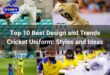 Top 10 Best Design and Trends Cricket Uniform: Styles and Ideas - Top 10 Best Design and Trends Cricket Uniform: Styles - Ideas Top 10 Best Design and Trends Cricket Uniform: Styles and Ideas