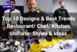 Top 10 Designs & Best Trends Restaurant/ Chef/ Kitchen Uniform: Styles & Ideas
