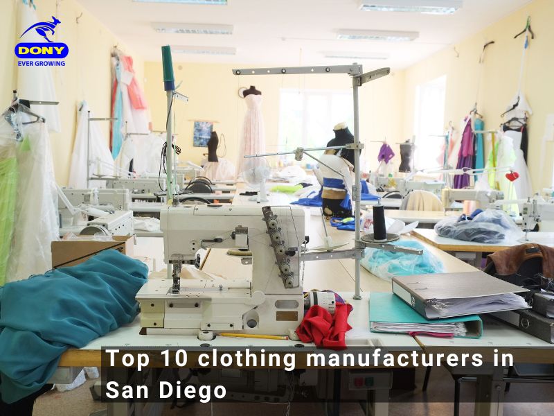 - Top 10 clothing manufacturers in San Diego