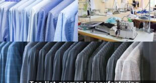 Top list garment manufacturing companies in Latvia