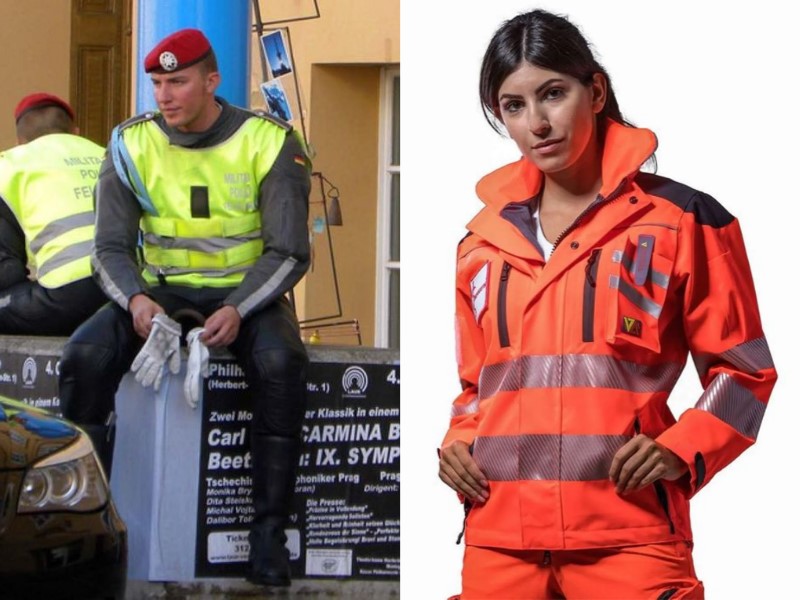 A crucial safety necessity for employees in a variety of occupations is high-visibility clothing.