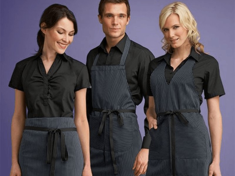 A key component of a store's identity and customer service are its retail uniforms.