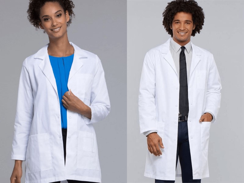 A standard in every scientific environment is the lab coat.