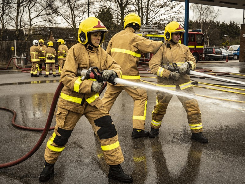 Firefighter uniforms must meet certain requirements