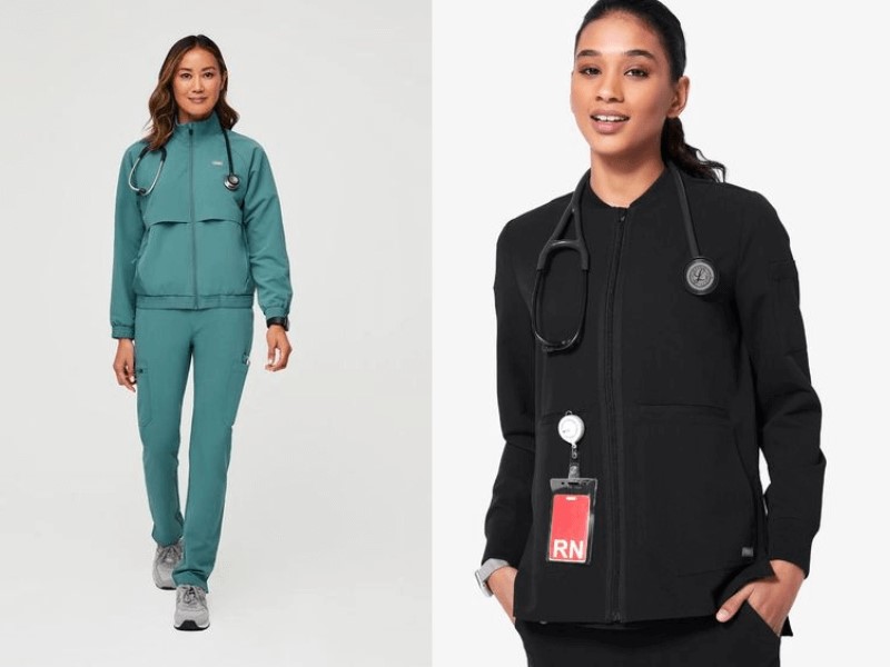Jackets and vests are a popular choice for doctors who want to add an extra layer of warmth or style to their uniform.