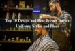 Top 10 Design and Best Trends Barber Uniform: Styles and Ideas