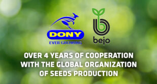- Over 4 Years Of Cooperation Between The Global Organization Of Seeds Production & DONY Garment