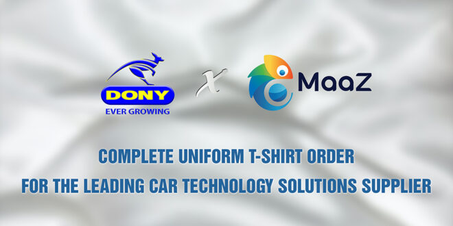 - Complete Uniform T-Shirt Order For The Leading Car Technology Solutions Supplier