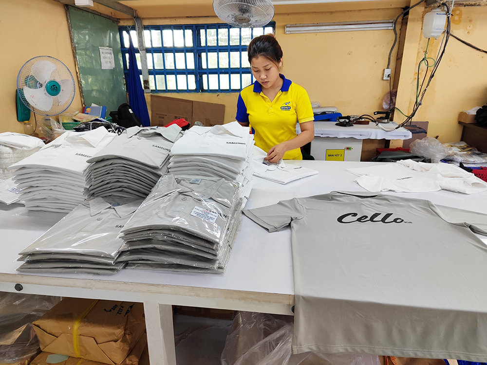 - Manufacturing Uniform Shirts For The Subsidiary of Samsung Group