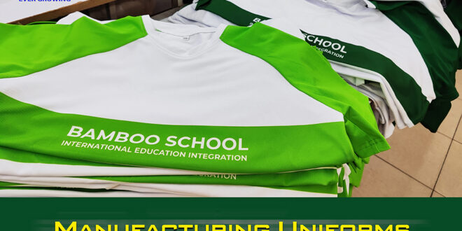- Manufacturing Uniforms for International Integration School System