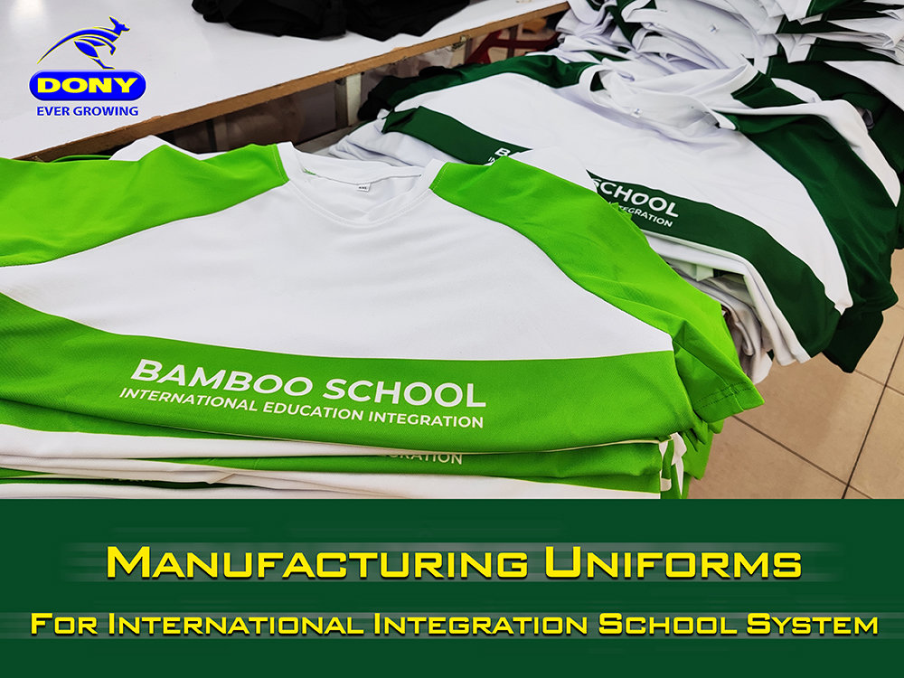 - Manufacturing Uniforms for International Integration School System