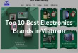 Top 10 Best Electronics Brands in Vietnam
