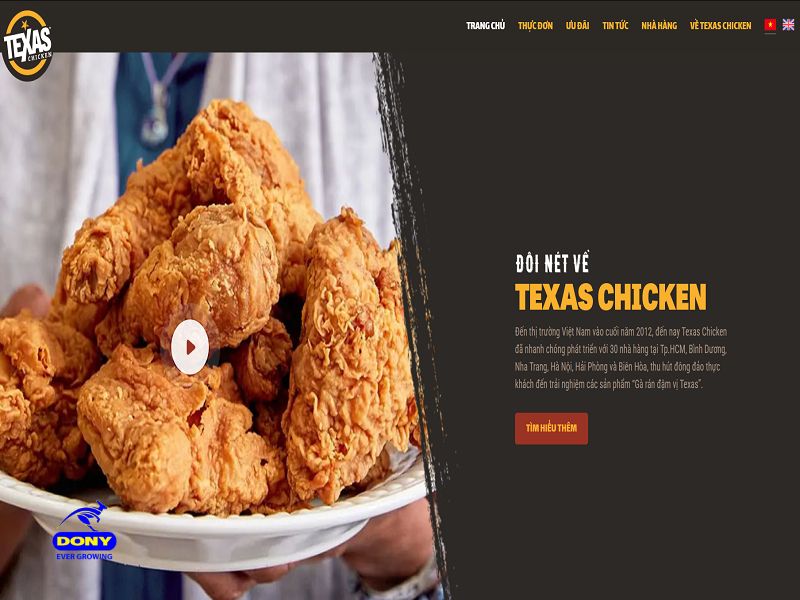 Texas Chicken - Top 10 Best Fast Food Brands in Vietnam Texas Chicken