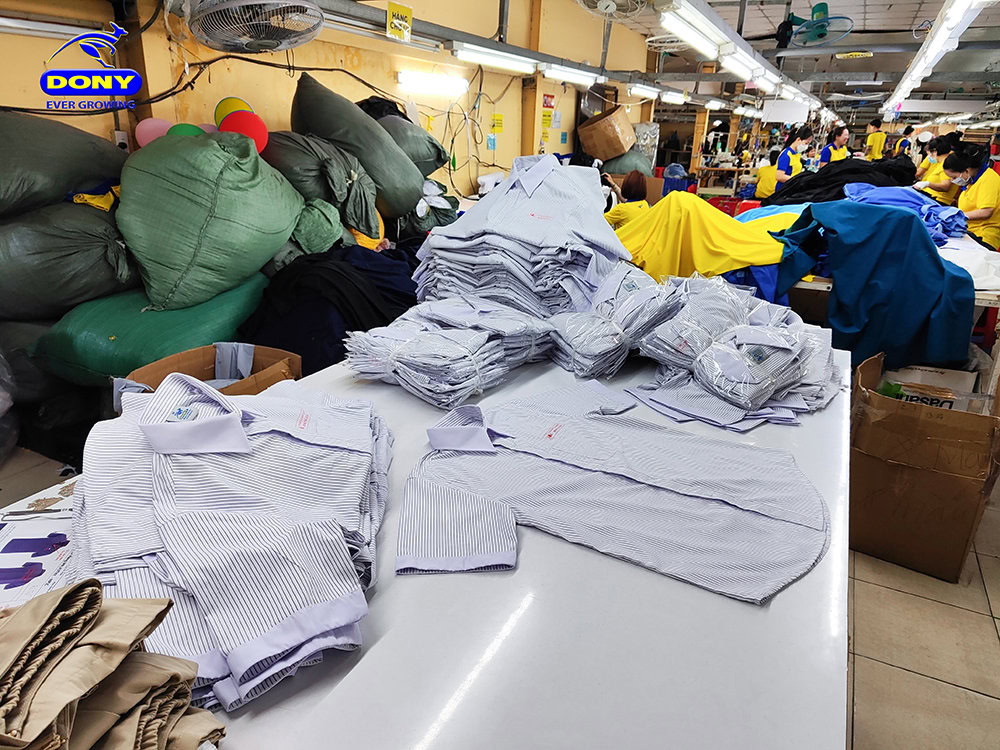 - Manufacturing Shirt Uniform For Customer Of The Driver Training And Examination Center