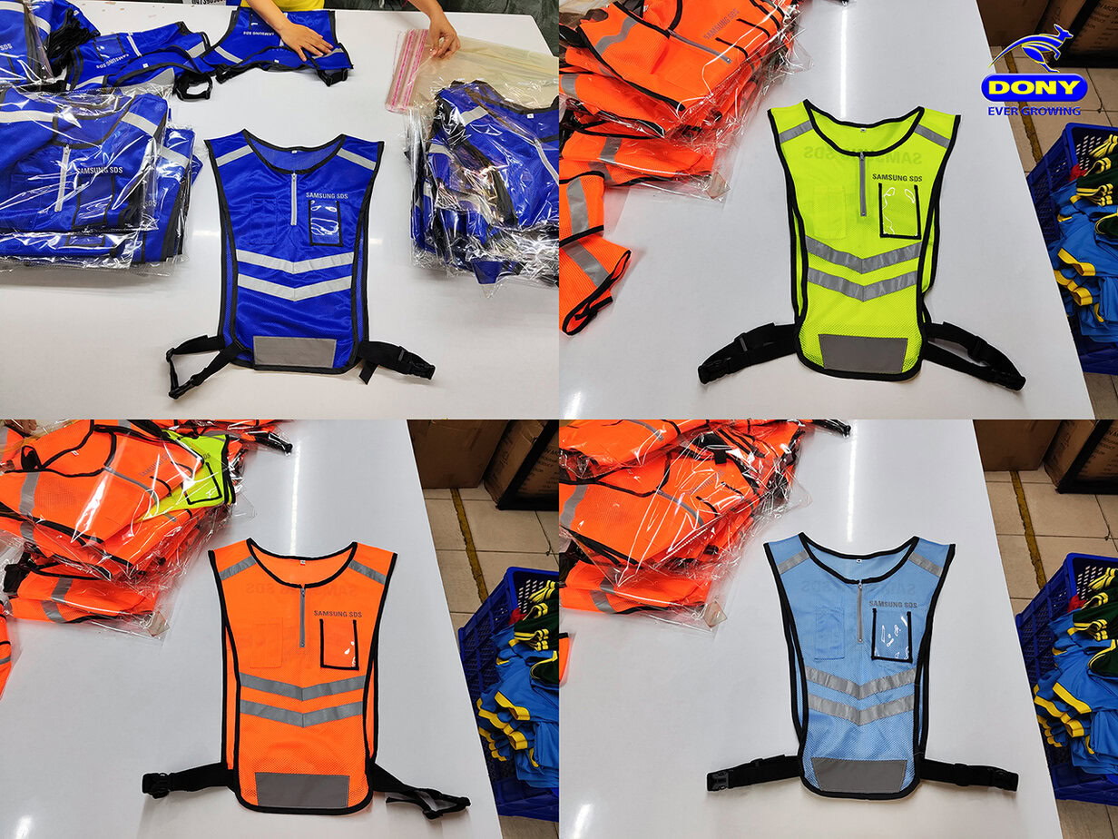 - Manufacturing Reflective Safety Vest For The Subsidiary Of Samsung Group