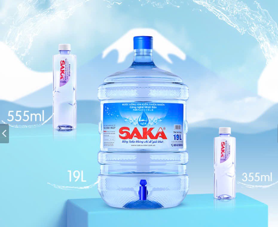 Saka Alkaline Water