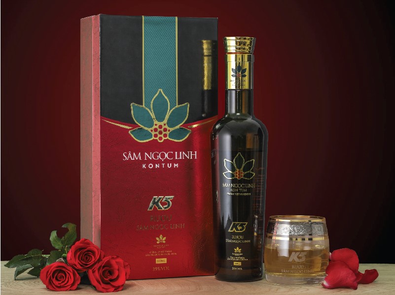 Kon Tum K5 Ngoc Linh Ginseng Liquor