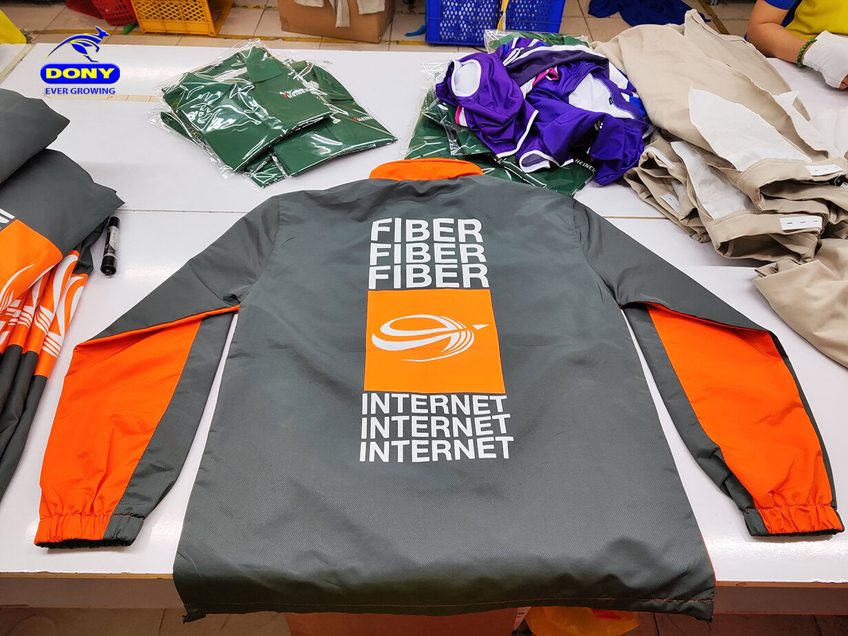 - MANUFACTURING JACKET UNIFORM FOR THE CLIENT IN CAMBODIA
