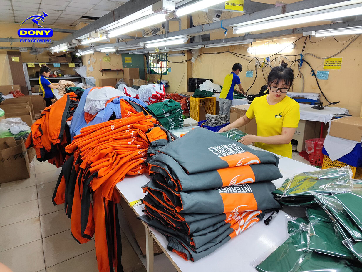 - MANUFACTURING JACKET UNIFORM FOR THE CLIENT IN CAMBODIA