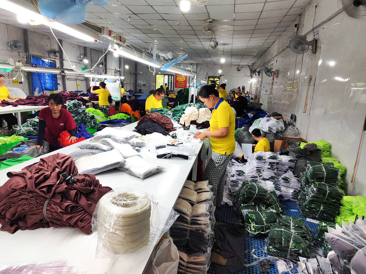 - WORKING AROUND THE CLOCK TO COMPLETE SCHOOL UNIFORM ORDERS FOR THE UPCOMING BACK-TO-SCHOOL SEASON - WORKING AROUND THE CLOCK TO COMPLETE SCHOOL UNIFORM ORDERS FOR THE UPCOMING BACK-TO-SCHOOL SEASON