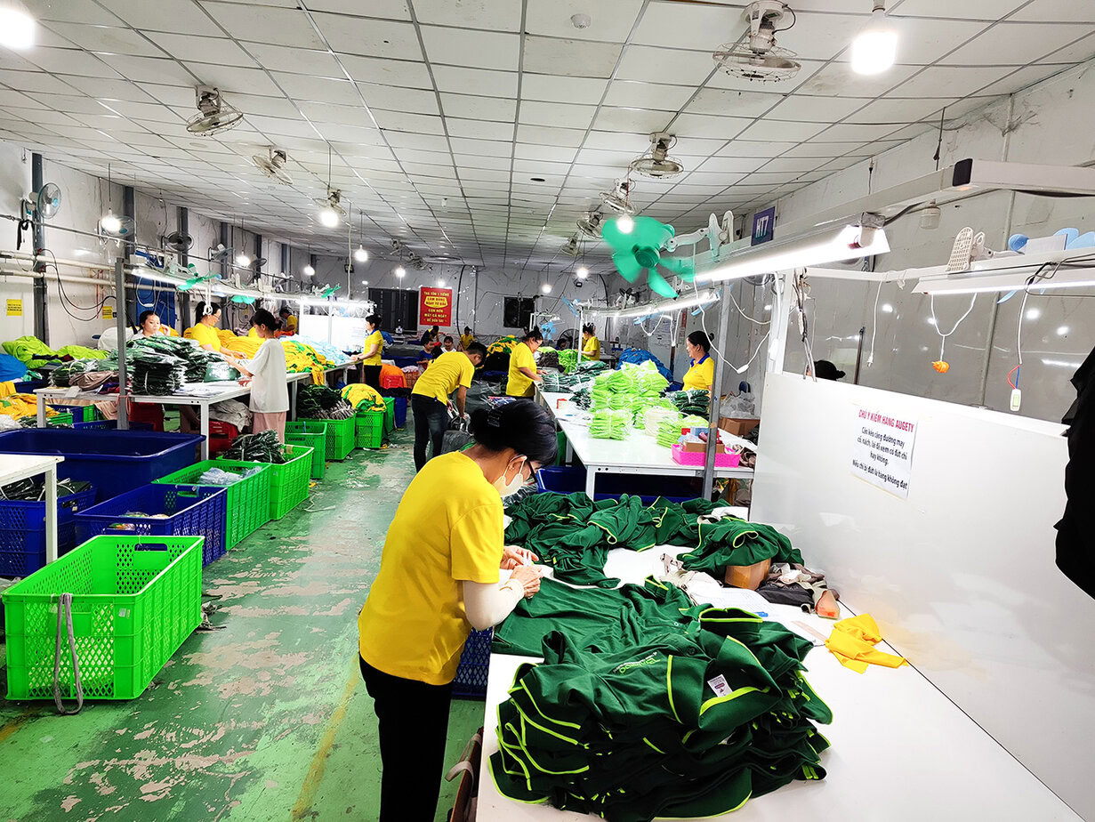 - WORKING AROUND THE CLOCK TO COMPLETE SCHOOL UNIFORM ORDERS FOR THE UPCOMING BACK-TO-SCHOOL SEASON - WORKING AROUND THE CLOCK TO COMPLETE SCHOOL UNIFORM ORDERS FOR THE UPCOMING BACK-TO-SCHOOL SEASON